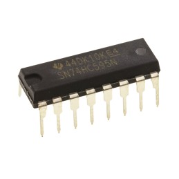 1 pcs - Texas Instruments SN74HC595N 8-stage Through Hole Shift Register HC, 16-Pin PDIP