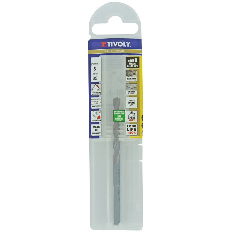 1 pcs - Tivoly 1096054 Series High Strength Steel, 5mm Diameter, 85 mm Overall