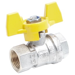 1 pcs - RS PRO Brass 2 Way, Ball Valve, BSPP 3/8in, 40 - 30bar Operating Pressure
