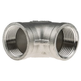 1 pcs - RS PRO Stainless Steel Pipe Fitting, 90° Circular Elbow, Female G 3/4in x Female G 3/4in