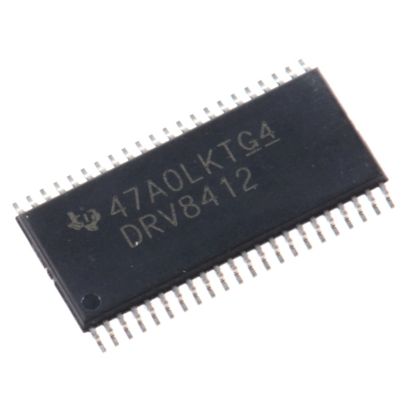 1 pcs - Texas Instruments DRV8412DDW, Brushed Motor Driver IC, 52 V 6A 44-Pin, HTSSOP